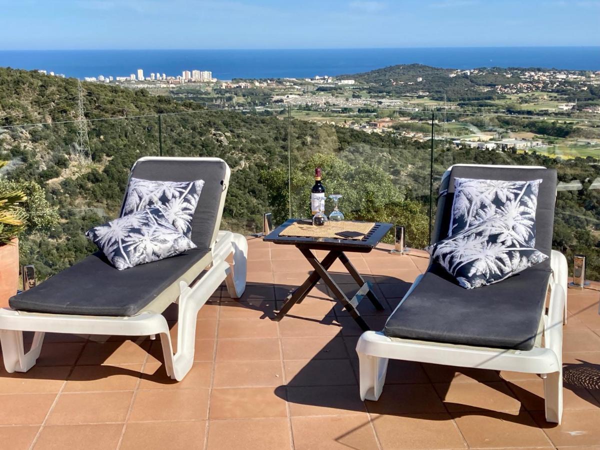 Villa Gardenia Mit Pool Und Traumhaftem Meerblick Santa Cristina d'Aro Kültér fotó