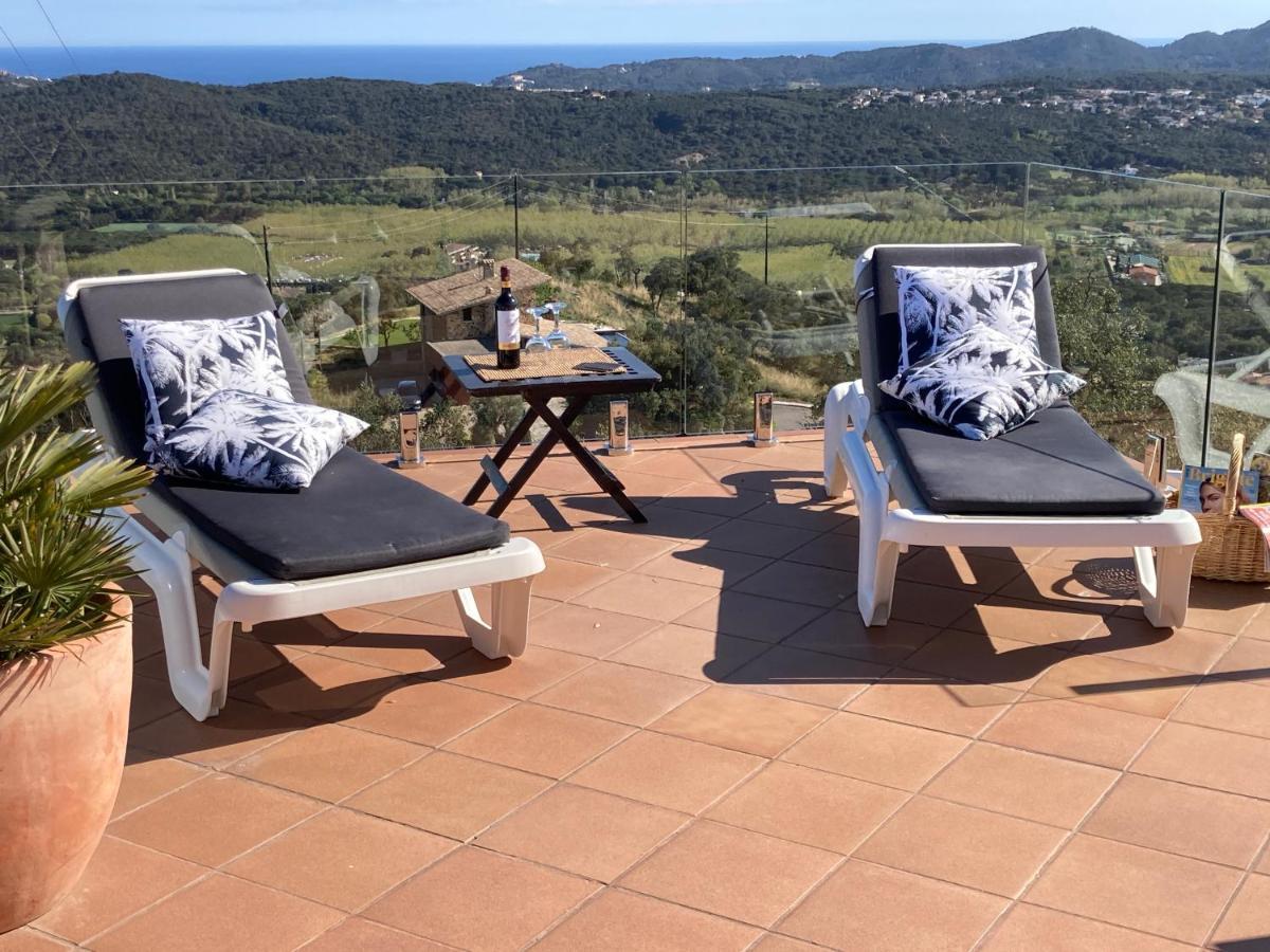 Villa Gardenia Mit Pool Und Traumhaftem Meerblick Santa Cristina d'Aro Kültér fotó
